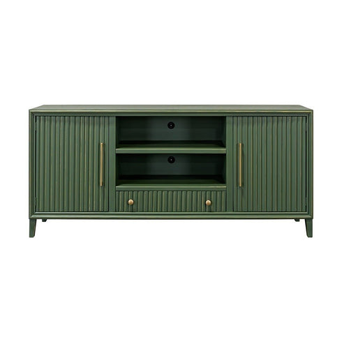 Riley 75" Golden Green TV Stand Console - WCC Furniture & Mattress Center Lafayette & Lake Charles
