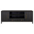 Riley 85" Golden Black TV Stand Console - WCC Furniture & Mattress Center Lafayette & Lake Charles