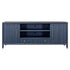 Riley 85" Golden Deep Blue TV Stand Console - WCC Furniture & Mattress Center Lafayette & Lake Charles
