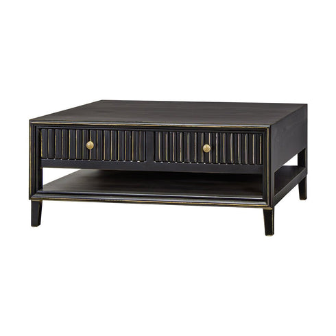 Riley Golden Black Coffee Table - WCC Furniture & Mattress Center Lafayette & Lake Charles