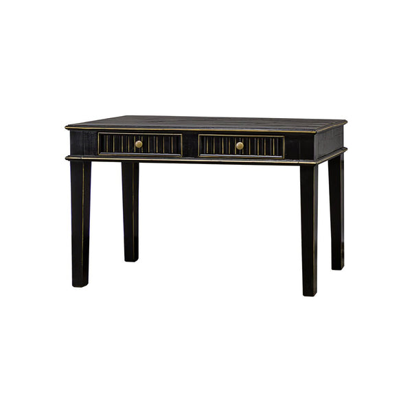 Riley Golden Black Desk - WCC Furniture & Mattress Center Lafayette & Lake Charles