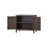 Riley Golden Chocolate Small Console - WCC Furniture & Mattress Center Lafayette & Lake Charles