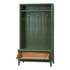 Riley Golden Green Hall Tree - WCC Furniture & Mattress Center Lafayette & Lake Charles