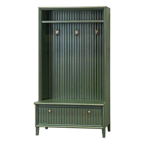 Riley Golden Green Hall Tree - WCC Furniture & Mattress Center Lafayette & Lake Charles