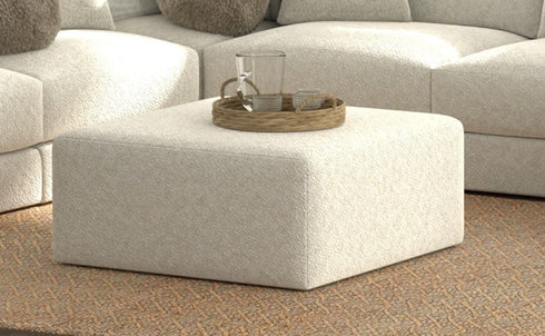 Ritzy Bone Cocktail Ottoman - WCC Furniture & Mattress Center Lafayette & Lake Charles
