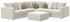 Ritzy Bone L - Shape Sectional - WCC Furniture & Mattress Center Lafayette & Lake Charles