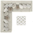Ritzy Bone L-Shape Sectional - WCC Furniture & Mattress Center Lafayette & Lake Charles