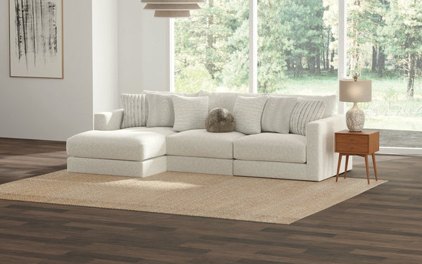 Ritzy Bone LAF Sofa Chaise - WCC Furniture & Mattress Center Lafayette & Lake Charles