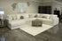 Ritzy Bone U - Shape Sectional w/ LAF Chaise - WCC Furniture & Mattress Center Lafayette & Lake Charles