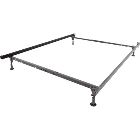 Rize Home Standard Twin/Full Metal Bed Frame - WCC Furniture & Mattress Center Lafayette & Lake Charles