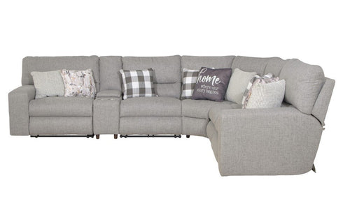 Rockport Power Reclining Sectional - WCC Furniture & Mattress Center Lafayette & Lake Charles