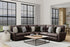 Royster Sable Power Reclining Sectional - WCC Furniture & Mattress Center Lafayette & Lake Charles