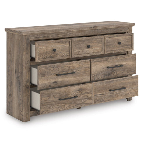 Rusticott Brown Dresser - WCC Furniture & Mattress Center Lafayette & Lake Charles