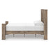Rusticott Brown Poster Bed, Dresser & Mirror - WCC Furniture & Mattress Center Lafayette & Lake Charles
