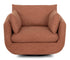 Santina Copper Swivel Accent Chair - WCC Furniture & Mattress Center Lafayette & Lake Charles