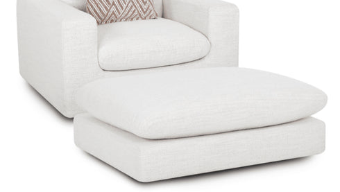 Santina Merina Pearl Push Up Ottoman - WCC Furniture & Mattress Center Lafayette & Lake Charles