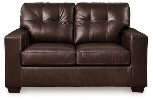 Santorine Dark Brown Loveseat - WCC Furniture & Mattress Center Lafayette & Lake Charles