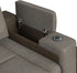 Lantana Rocky Grey/Brown Power Reclining Loveseat