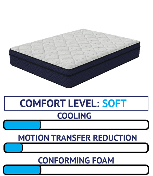 Serenity Hybrid Plush Eurotop - WCC Furniture & Mattress Center Lafayette & Lake Charles