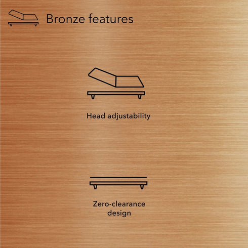 Serta Baselogic Bronze Adjustable Base - WCC Furniture & Mattress Center Lafayette & Lake Charles