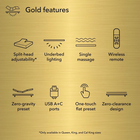 Serta Baselogic Gold Adjustable Base - WCC Furniture & Mattress Center Lafayette & Lake Charles