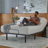 Serta Baselogic Silver Adjustable Base - WCC Furniture & Mattress Center Lafayette & Lake Charles