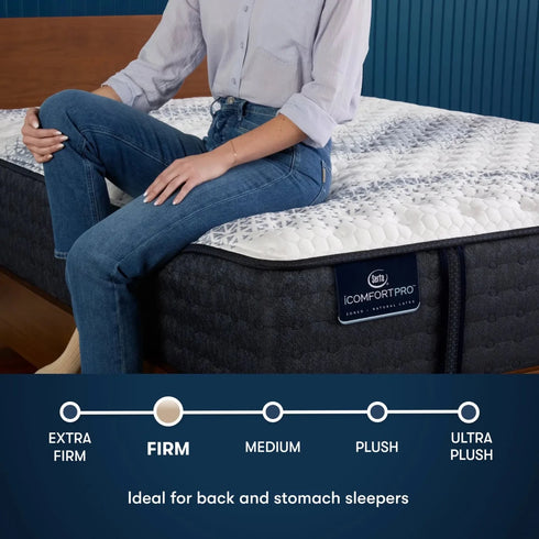Serta iComfort Pro Kingston Firm - WCC Furniture & Mattress Center Lafayette & Lake Charles
