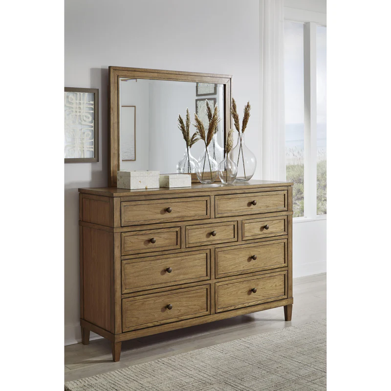 Sharlance Brown Dresser & Mirror