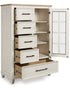 Shaybrock Two Tone Chest - WCC Furniture & Mattress Center Lafayette & Lake Charles