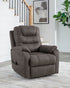 Snowfield Gunmetal Power Lift Recliner - WCC Furniture & Mattress Center Lafayette & Lake Charles