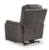 Snowfield Gunmetal Power Lift Recliner - WCC Furniture & Mattress Center Lafayette & Lake Charles