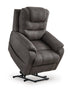 Snowfield Gunmetal Power Lift Recliner - WCC Furniture & Mattress Center Lafayette & Lake Charles