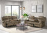 Sorrento Brown Reclining Sofa & Loveseat - WCC Furniture & Mattress Center Lafayette & Lake Charles