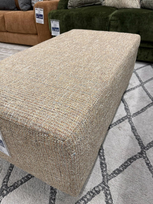 Stanley Brick Ottoman - WCC Furniture & Mattress Center Lafayette & Lake Charles