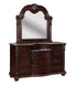 Stanley Cherry Dresser & Mirror - WCC Furniture & Mattress Center Lafayette & Lake Charles