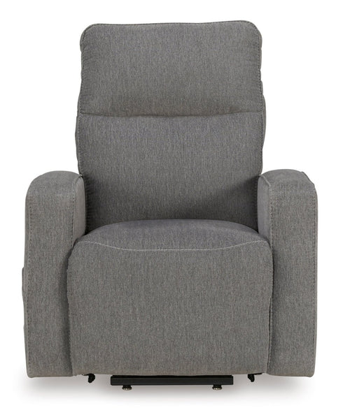 Starganza Gray Power Lift Recliner - WCC Furniture & Mattress Center Lafayette & Lake Charles