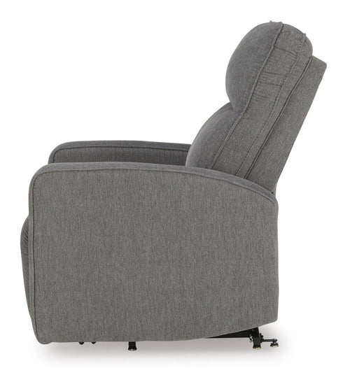 Starganza Gray Power Lift Recliner - WCC Furniture & Mattress Center Lafayette & Lake Charles