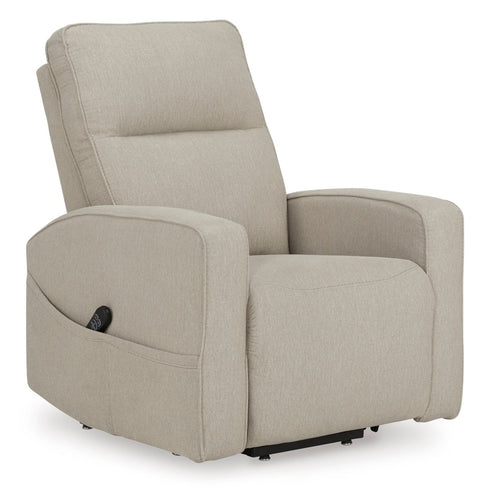 Starganza Smoke Power Lift Recliner - WCC Furniture & Mattress Center Lafayette & Lake Charles