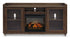 Starmore Brown XL TV Stand w/ Fireplace - WCC Furniture & Mattress Center Lafayette & Lake Charles