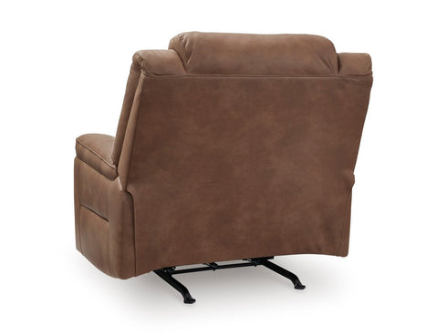 Status Check Caramel Rocker Recliner - WCC Furniture & Mattress Center Lafayette & Lake Charles