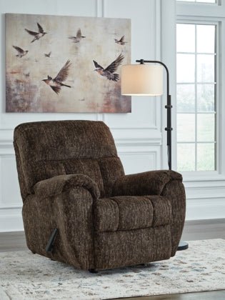 Stayfish Chocolate Rocker Recliner - WCC Furniture & Mattress Center Lafayette & Lake Charles