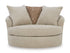Steelwater Retreat Latte Oversized Swivel Accent Chair - WCC Furniture & Mattress Center Lafayette & Lake Charles