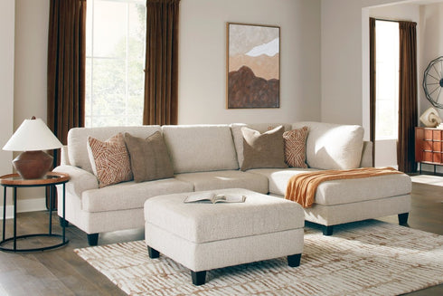 Steelwater Retreat Latte Sectional - WCC Furniture & Mattress Center Lafayette & Lake Charles