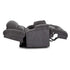 Stockton Badge Charcoal Power Lift Recliner w/ Power Headrest - WCC Furniture & Mattress Center Lafayette & Lake Charles