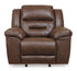 Stoneland Chocolate Power Rocker Recliner - WCC Furniture & Mattress Center Lafayette & Lake Charles
