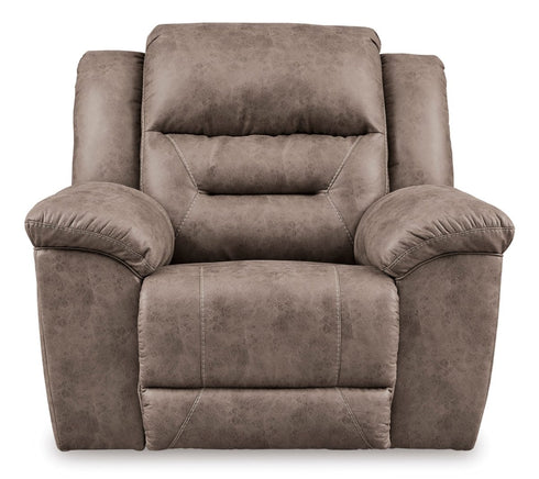Stoneland Fossil Power Rocker Recliner - WCC Furniture & Mattress Center Lafayette & Lake Charles