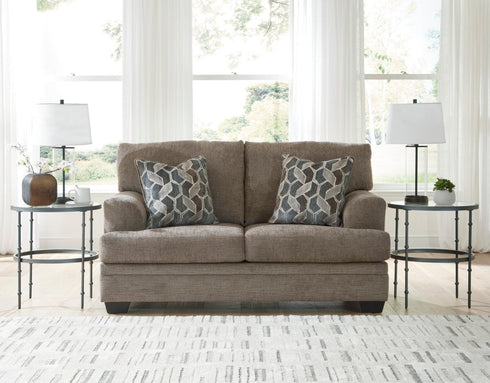 Stonemeade Nutmeg Loveseat - WCC Furniture & Mattress Center Lafayette & Lake Charles