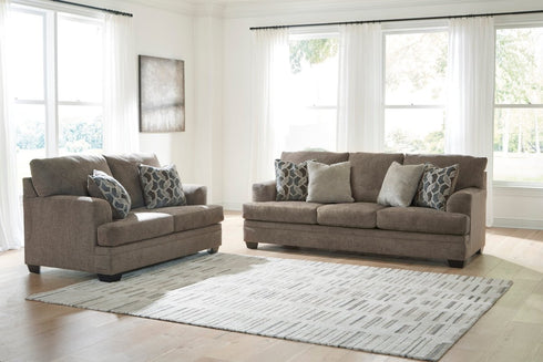 Stonemeade Nutmeg Sofa & Loveseat - WCC Furniture & Mattress Center Lafayette & Lake Charles