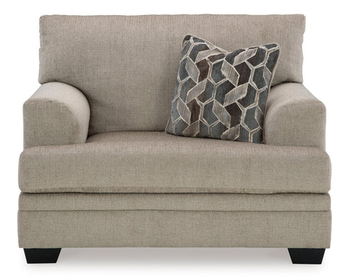 Stonemeade Taupe Chair and a Half - WCC Furniture & Mattress Center Lafayette & Lake Charles