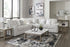 Stupendous Alloy L - Shaped Sectional - WCC Furniture & Mattress Center Lafayette & Lake Charles